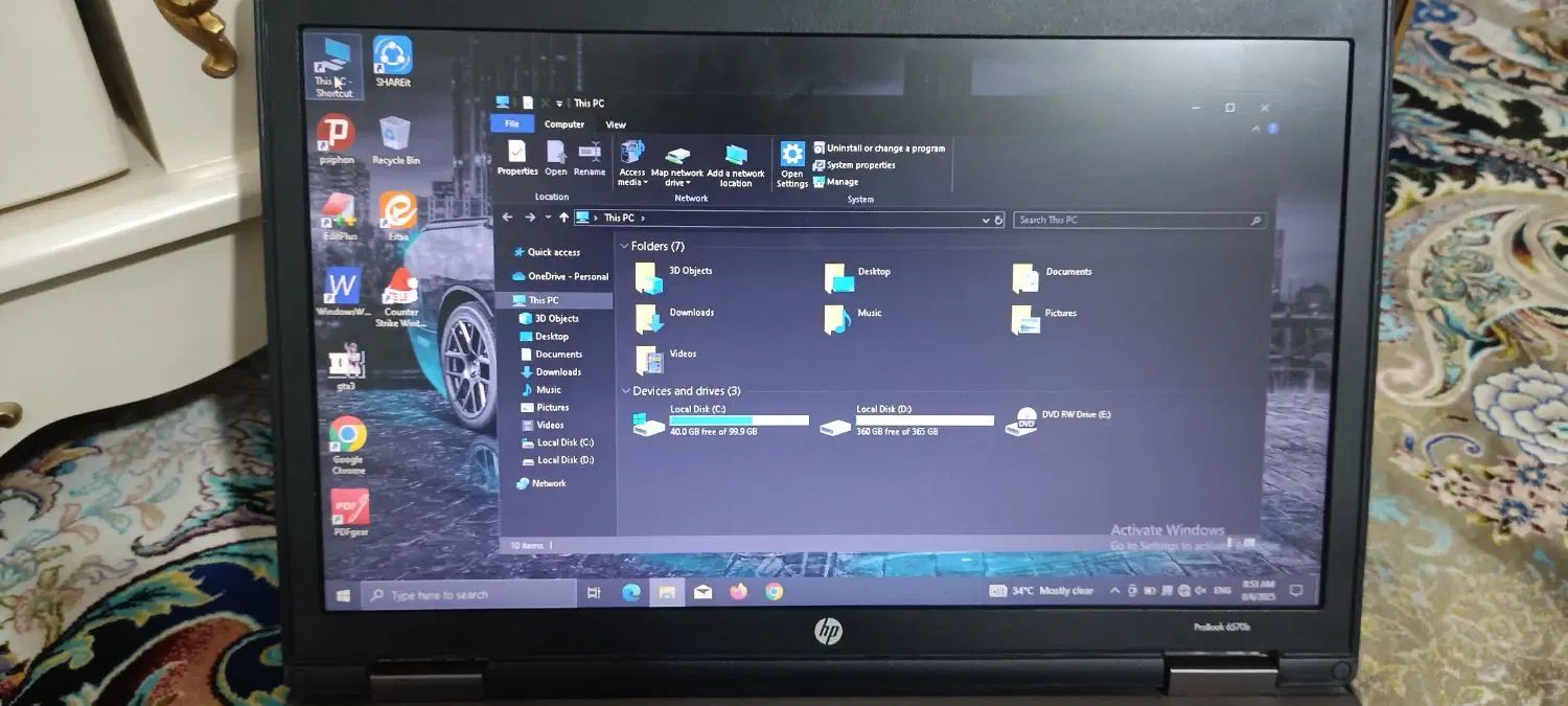 لپ تاپ hp probook|رایانه همراه|کرج, کمال‌شهر|دیوار