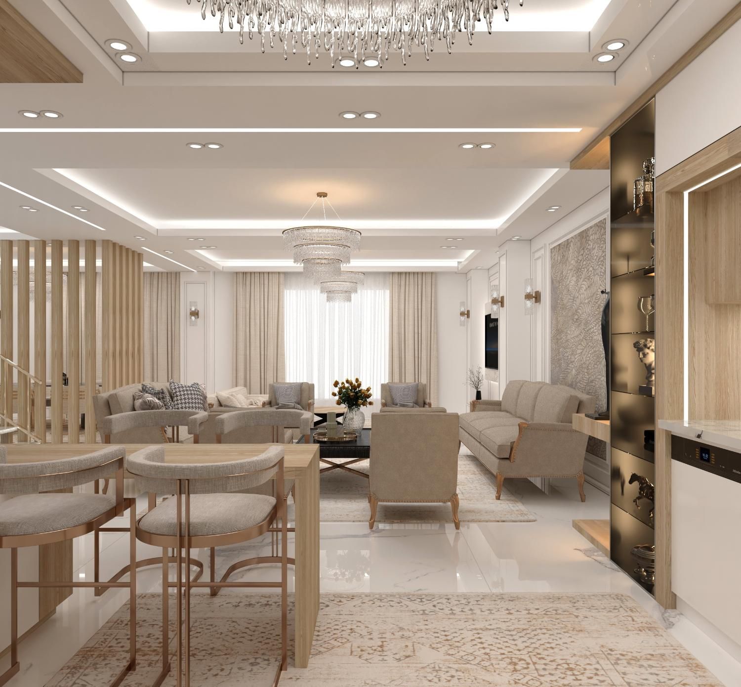 اجرا-طراحی-نظارت-دکوراسیون داخلی|خدمات پیشه و مهارت|کاشان, فین بزرگ|دیوار