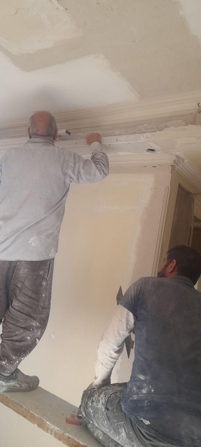 خدمات گچکاری گچبری نوین|خدمات پیشه و مهارت|تهران, نیروی هوایی (پیروزی)|دیوار