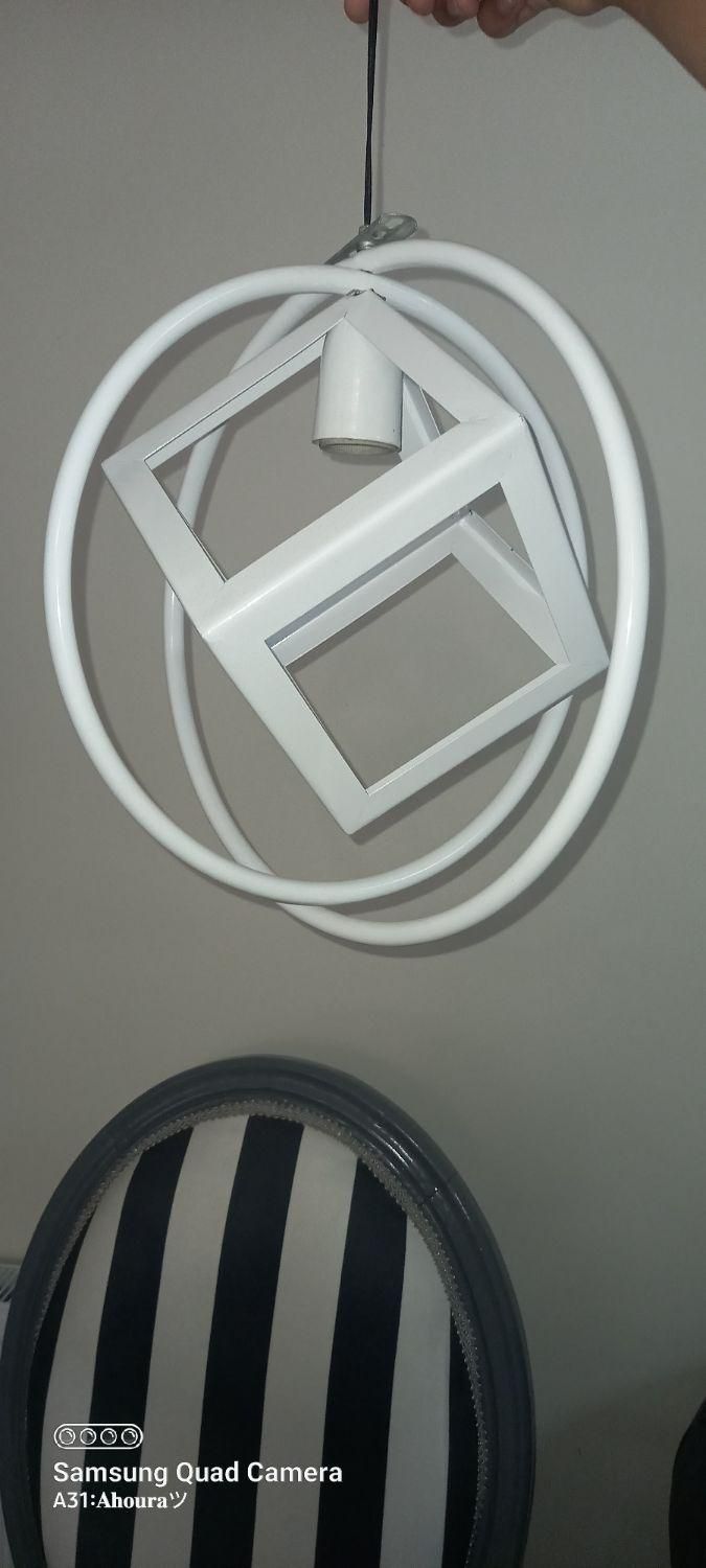 لوستر سفید|لوستر و چراغ آویز|مشکین‌دشت, |دیوار