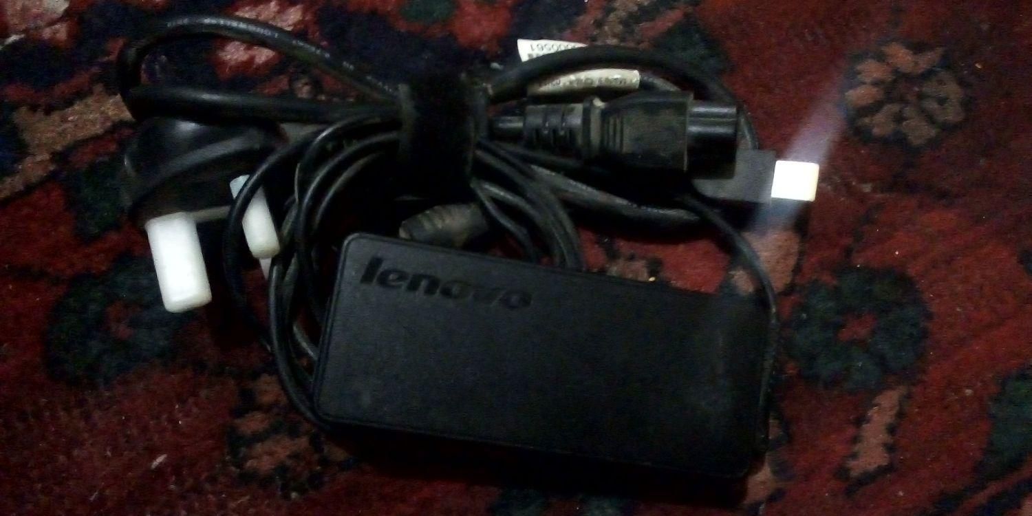 آداپتور شارژر لب تاپ لنوو|قطعات و لوازم جانبی رایانه|ملارد, |دیوار