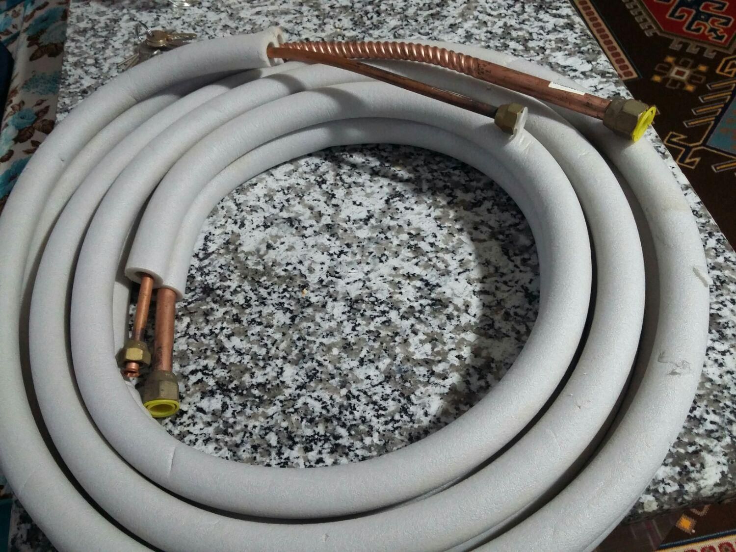 لوله مسی کولر گازی|کولر گازی و فنکوئل|دهدشت, |دیوار