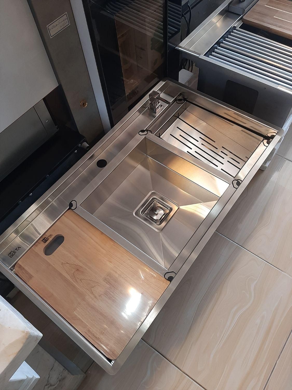 سینک باکسی پله دار مدل M90S|مصالح و تجهیزات ساختمان|کرمان, |دیوار