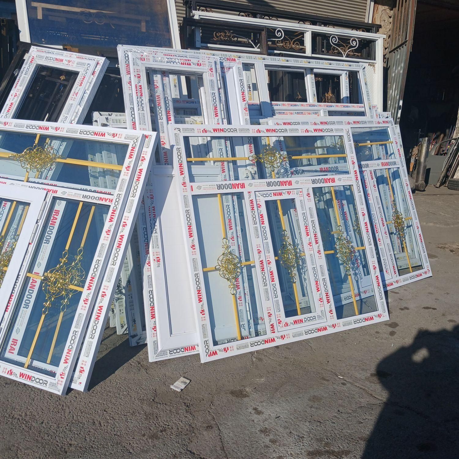 درب پنجره یوپی وی سی همه اندازه داریم|مصالح و تجهیزات ساختمان|تبریز, |دیوار