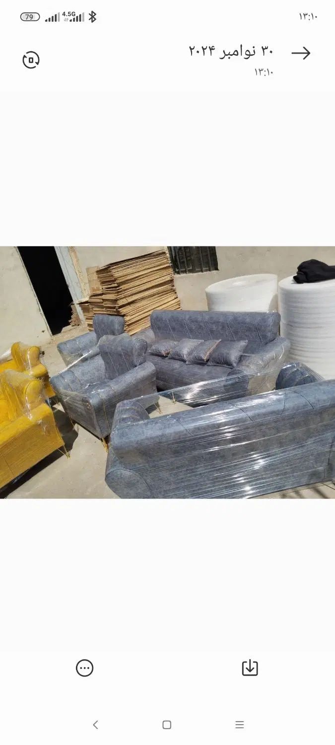 مبل ۷نفره راحتی (تولیدی حسن زاده)|مبلمان خانگی و میز عسلی|تهران, خلیج فارس|دیوار