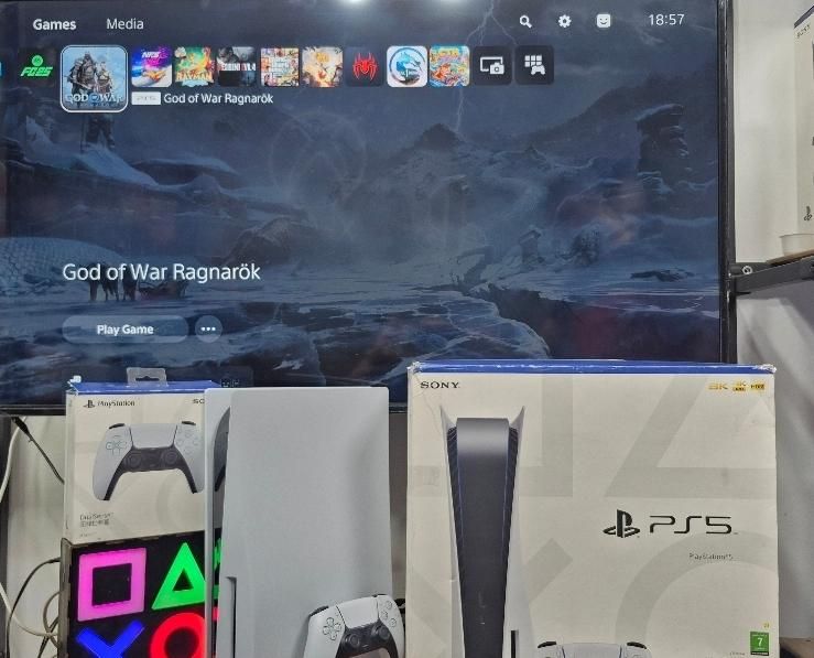ps5 فت استاندارد داریو دار دو دسته فول گیم ps5|کنسول، بازی ویدئویی و آنلاین|تهران, زینبیه|دیوار