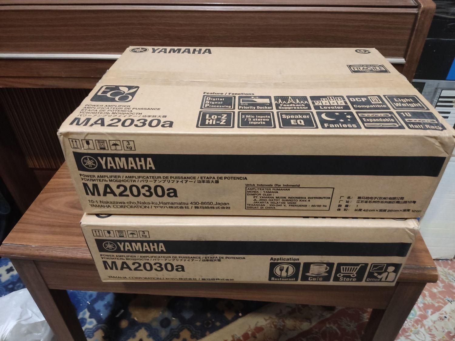 آمپ و اسپیکر  حرفه ای یاماها XMV4280 و MA2030A|سیستم صوتی خانگی|تهران, بهار|دیوار