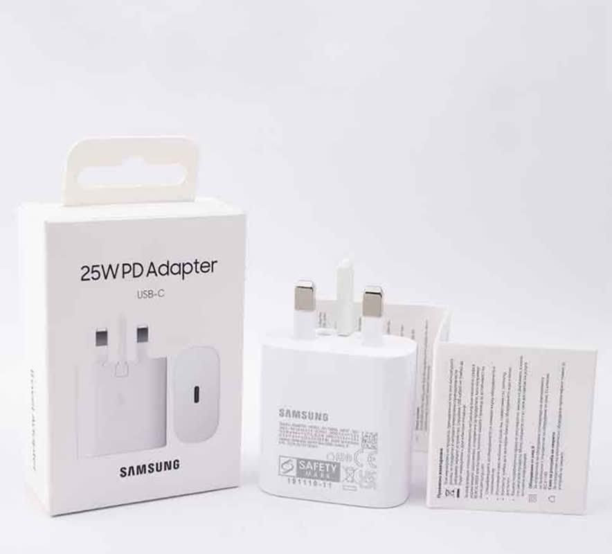 شارژر ۲۵وات سوپر فست شارژ اورجینال با گارانتی|لوازم جانبی موبایل و تبلت|قم, نیروگاه|دیوار