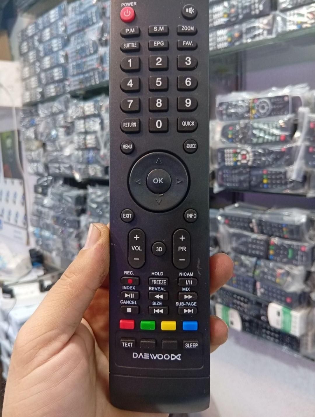 کنترل تلویزیون دوو TV|تلویزیون و پروژکتور|اهواز, گلستان|دیوار