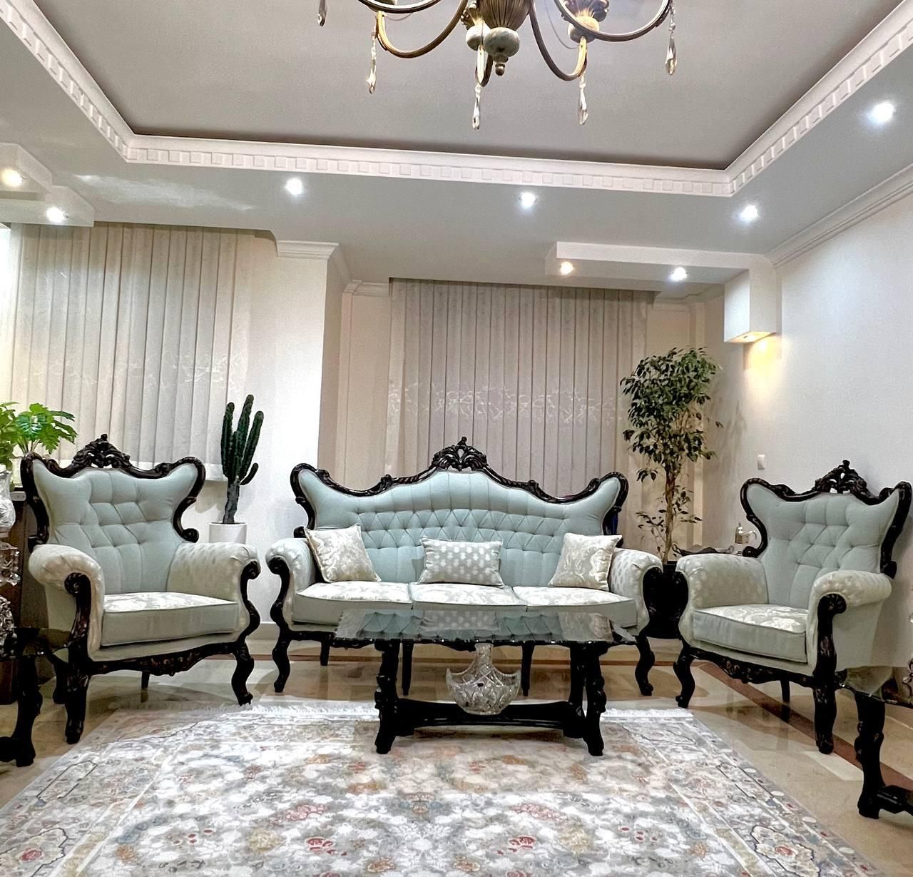 مبل استیل درجه‌یک درحدنو (زیر قیمت/مهاجرت)|مبلمان خانگی و میز عسلی|تهران, نیروی هوایی (پیروزی)|دیوار