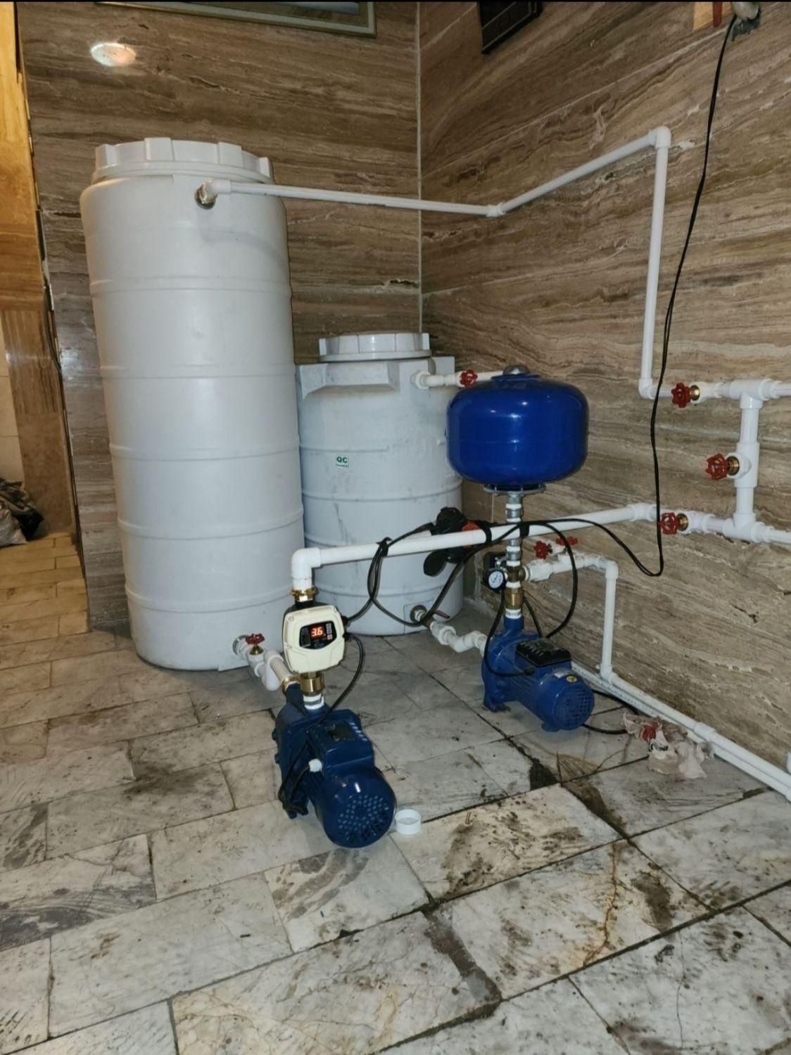 تعمیر کار پمپ آب نصب مخزن لوله کشی کش آب وفاضلاب|خدمات پیشه و مهارت|اصفهان, شاهزید|دیوار