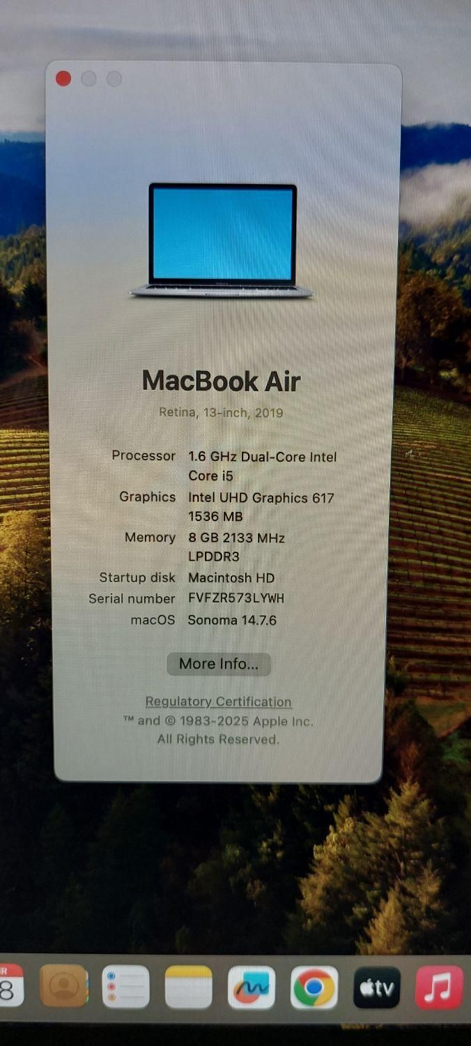 MacBook 2019|رایانه همراه|تهران, پونک|دیوار