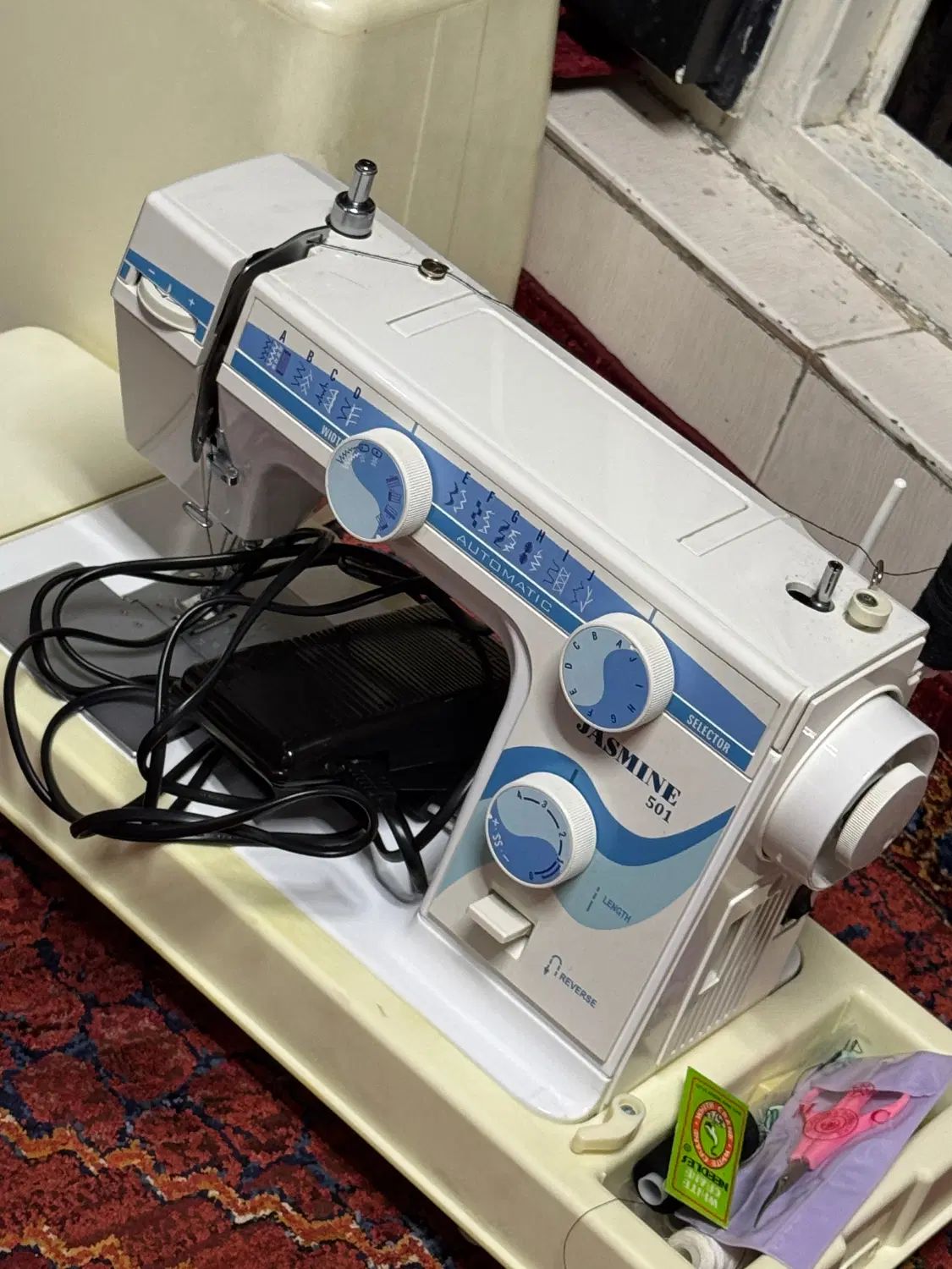 چرخ خیاطی کاچیران مدل جاسمین ۵۰۱|چرخ خیاطی و ریسندگی|تهران, قنات‌کوثر|دیوار