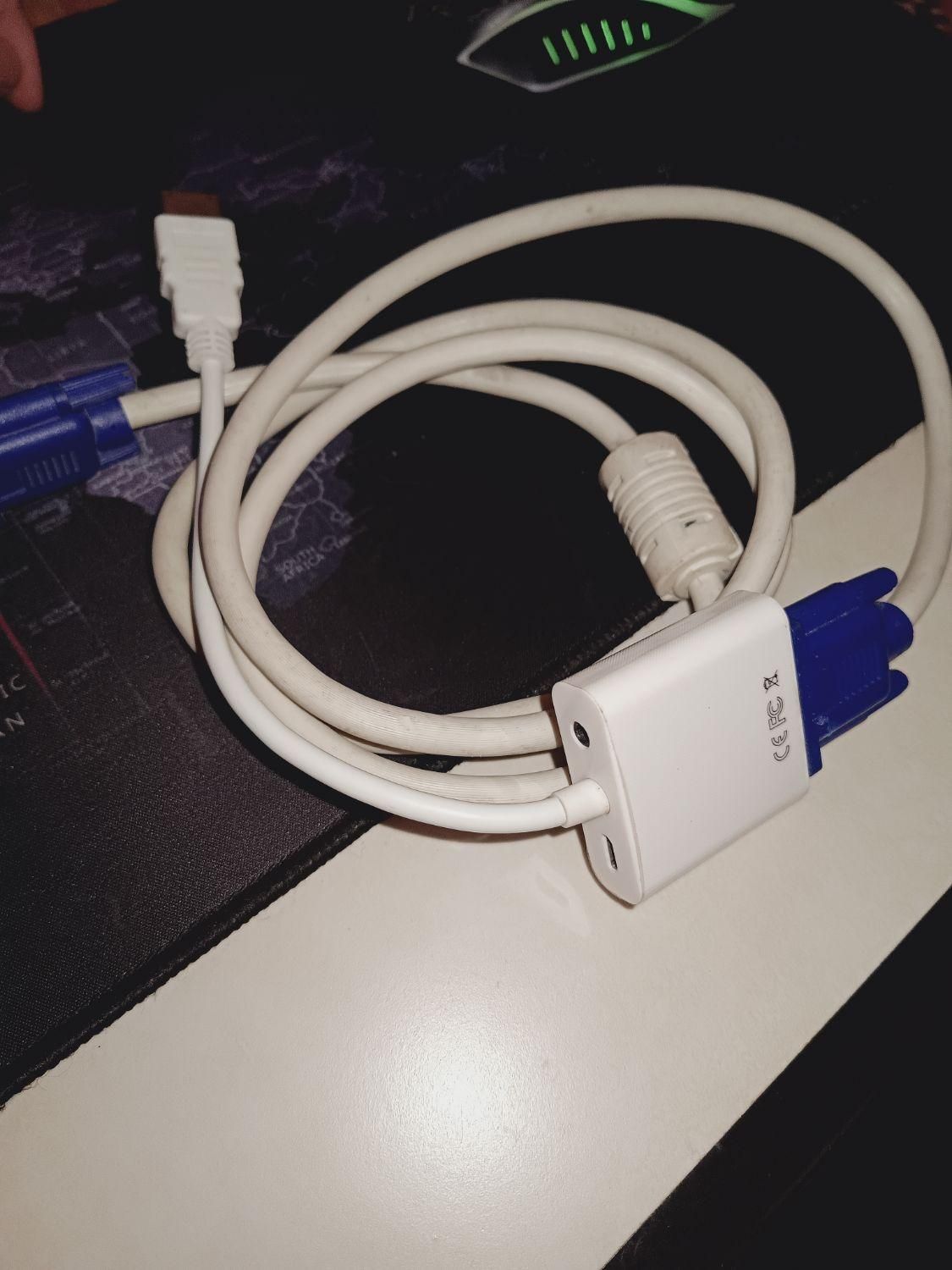 تبدیل کابل VGA به HDMI|قطعات و لوازم جانبی رایانه|زاهدان, |دیوار
