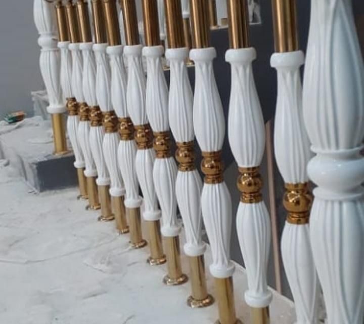 نرده استیل آلومینیوم شیشه چوبی استاتیک پیویسی حفاظ|مصالح و تجهیزات ساختمان|رشت, چمارسرا|دیوار