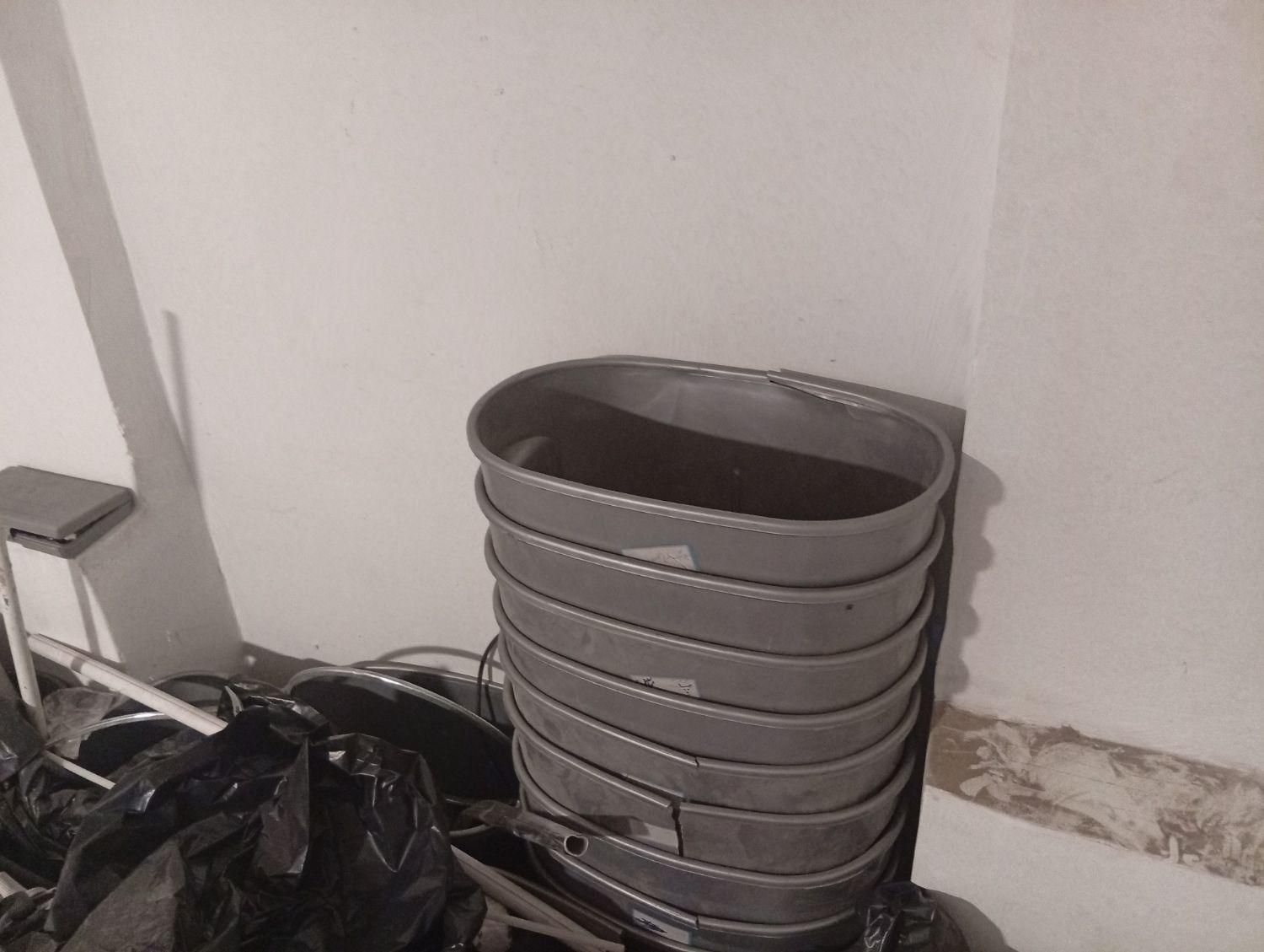 سطل جای حبوبات و ظروف یکبار مصرف|ظروف نگهدارنده، پلاستیکی، یک‌بارمصرف|بهشهر, |دیوار