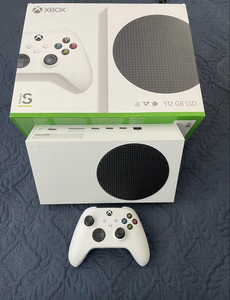 xbox series s دو دسته فول گیم در حد نو|کنسول، بازی ویدئویی و آنلاین|کرج, مهرشهر - فاز ۴|دیوار