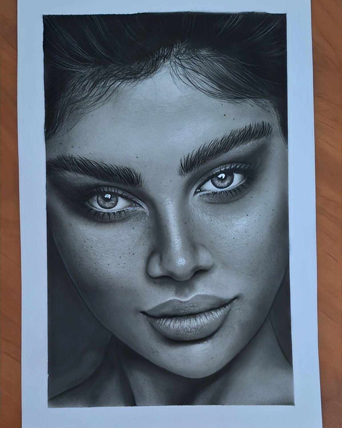 تابلو نقاشی سیاه قلم|تابلو، نقاشی، عکس|قم, باجک یک|دیوار