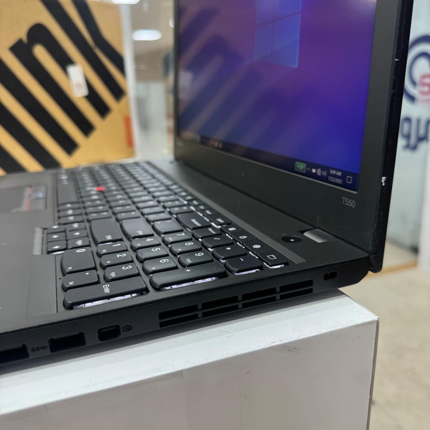 لپتاپ LenovoT550 رم۸گیگ پردازندهi7 مشابه آک.مهندسی|رایانه همراه|تهران, تجریش|دیوار