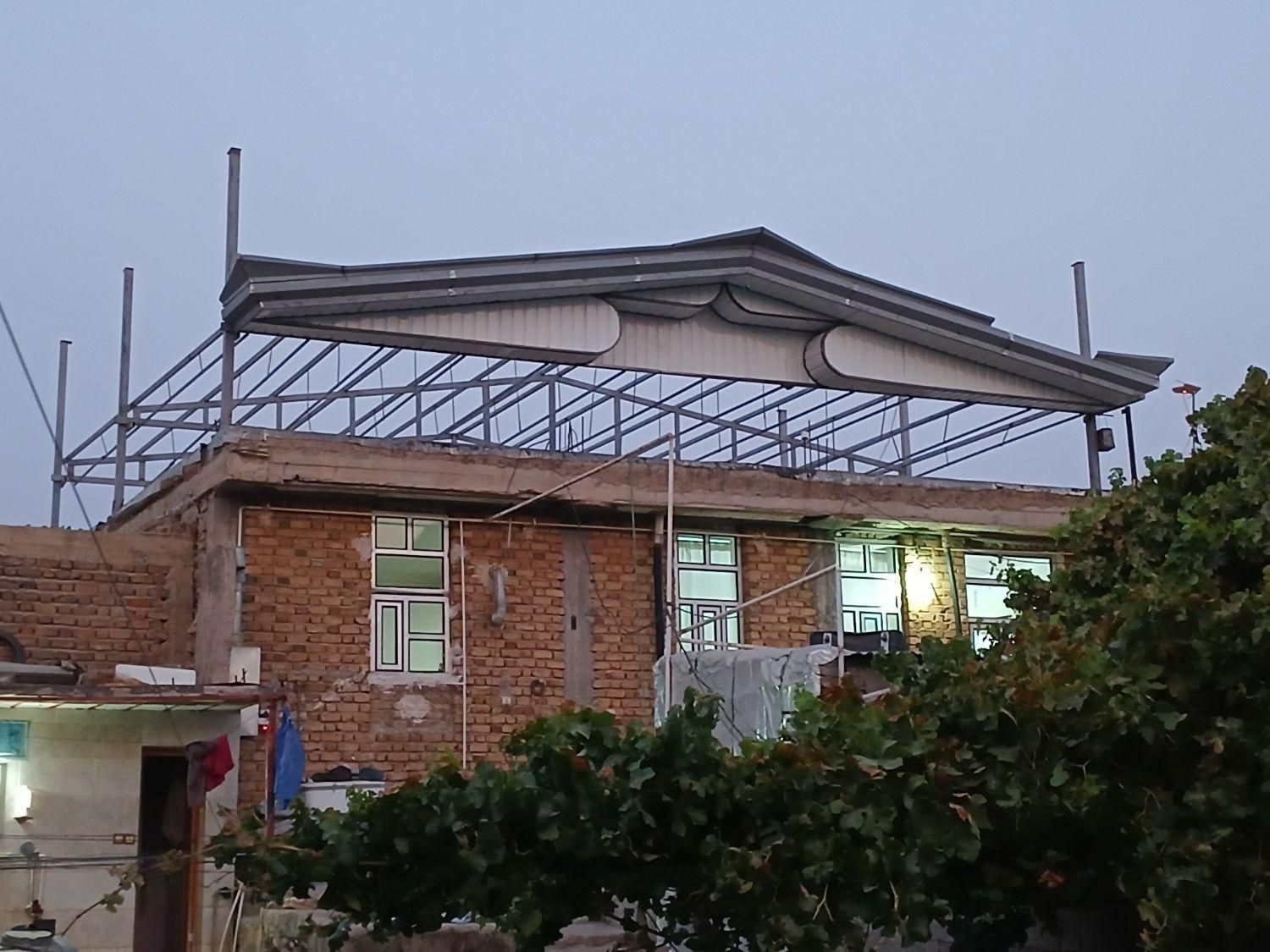 نصب شیروانی و سوله با نماهای مختلف|خدمات پیشه و مهارت|پلدختر, |دیوار