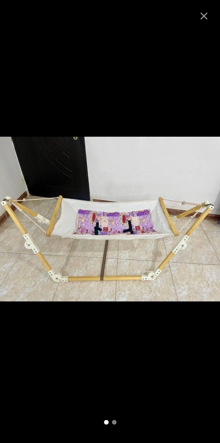 ننو‌بچه‌(گهواره)‌درحد‌نو‌|اسباب و اثاث بچه|ساری, |دیوار