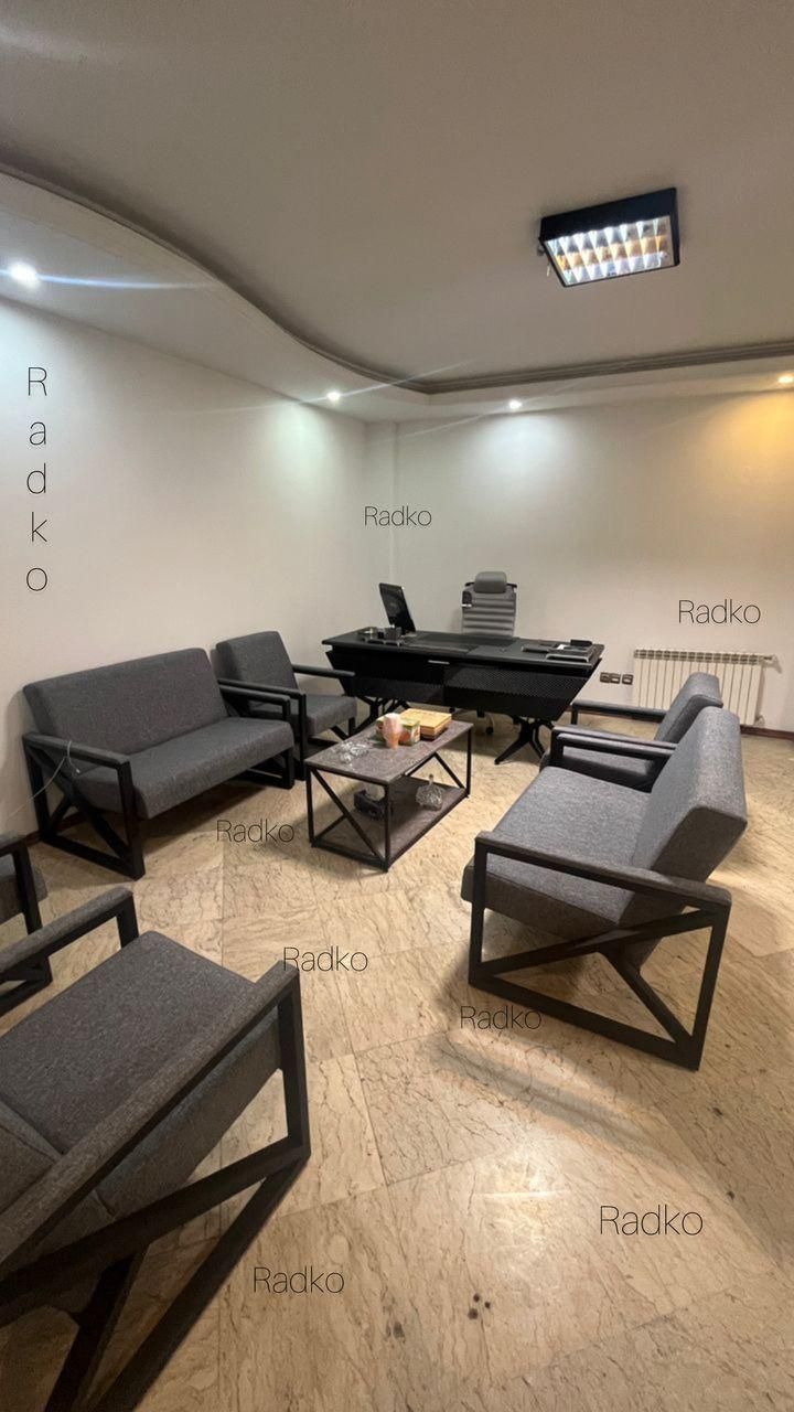 مبلمان اداری نیم ست مدرن پایه فلزی|مبلمان اداری|تهران, یافت آباد جنوبی|دیوار