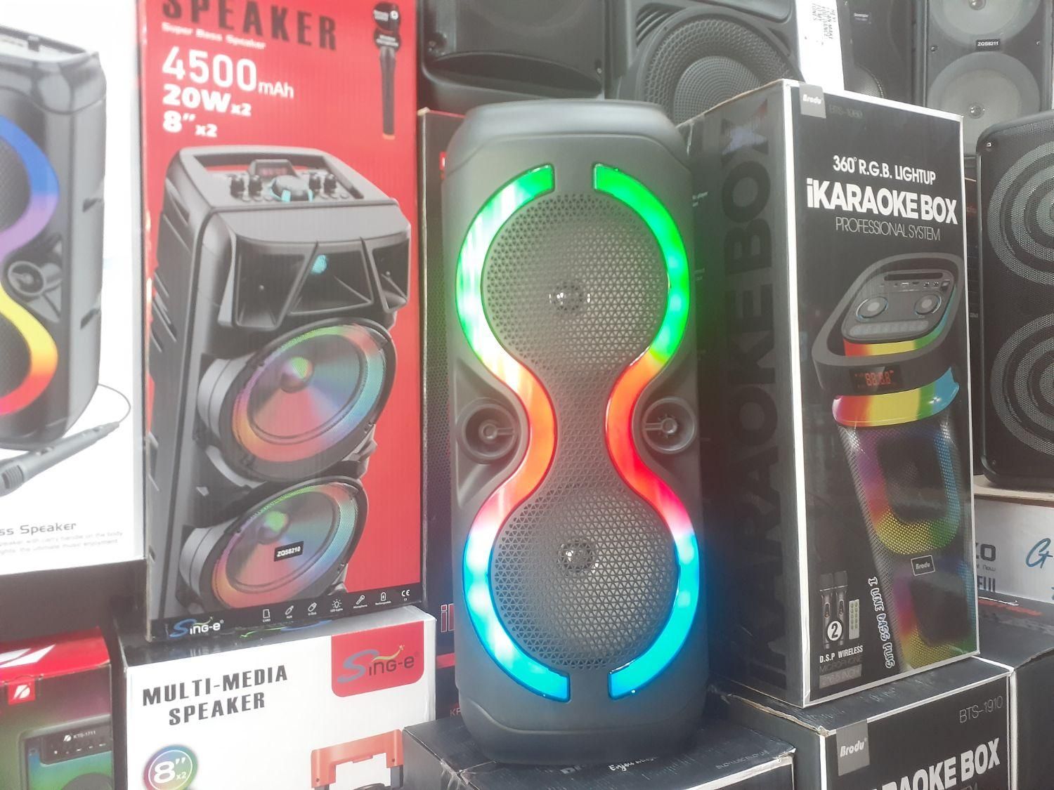 پارتی باکس zqs فول پک جدید|سیستم صوتی خانگی|اصفهان, شفق|دیوار