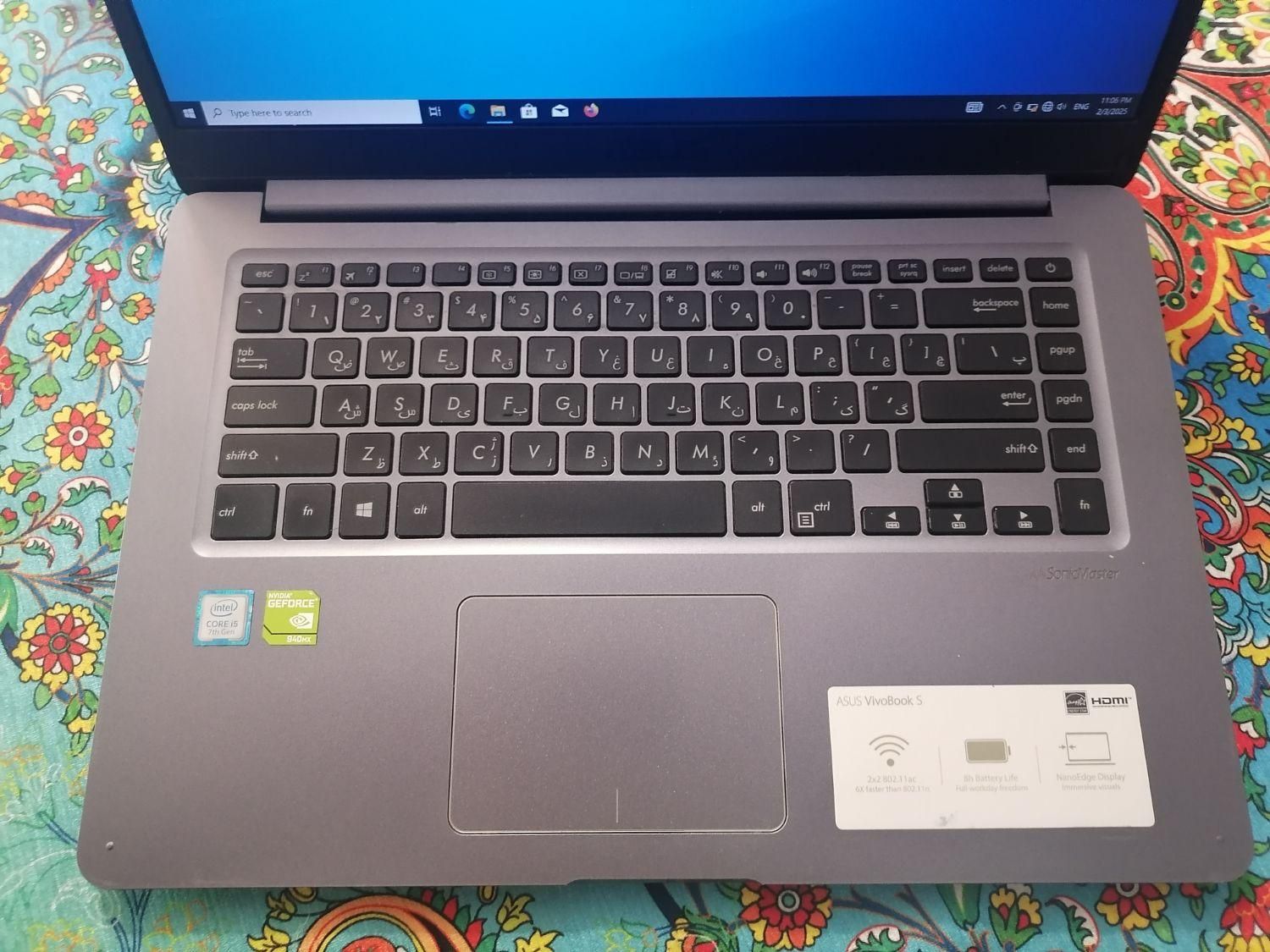 لپتاپ ایسوس X510U|رایانه همراه|کرج, شاهین‌ویلا|دیوار