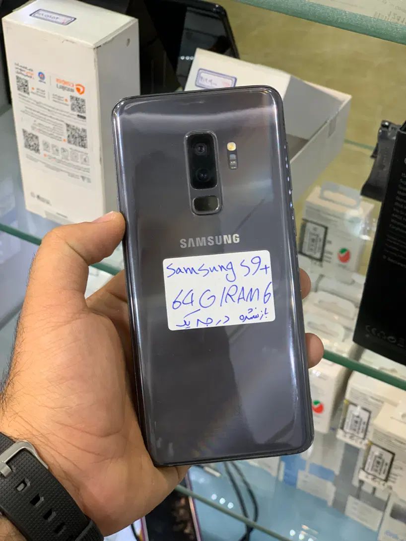 سامسونگ s9 plus با حافظه ۶۴ با مهلت تست درجه یک|موبایل|تهران, دهقان|دیوار