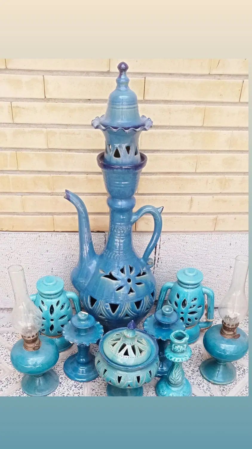 سفال|صنایع دستی و سایر لوازم تزئینی|اصفهان, لاله|دیوار