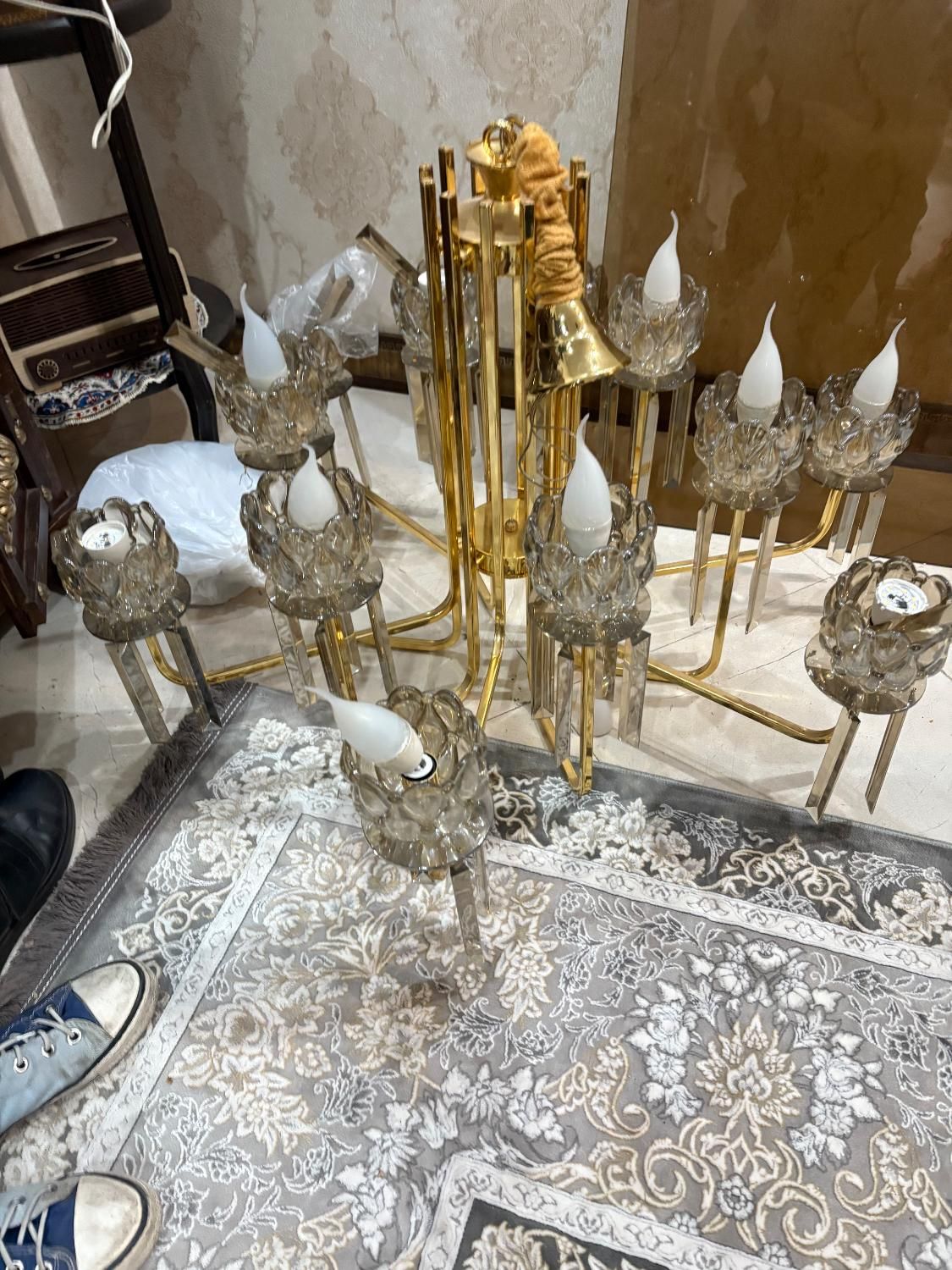 لوستر در حد نو|لوستر و چراغ آویز|تهران, شهران جنوبی|دیوار