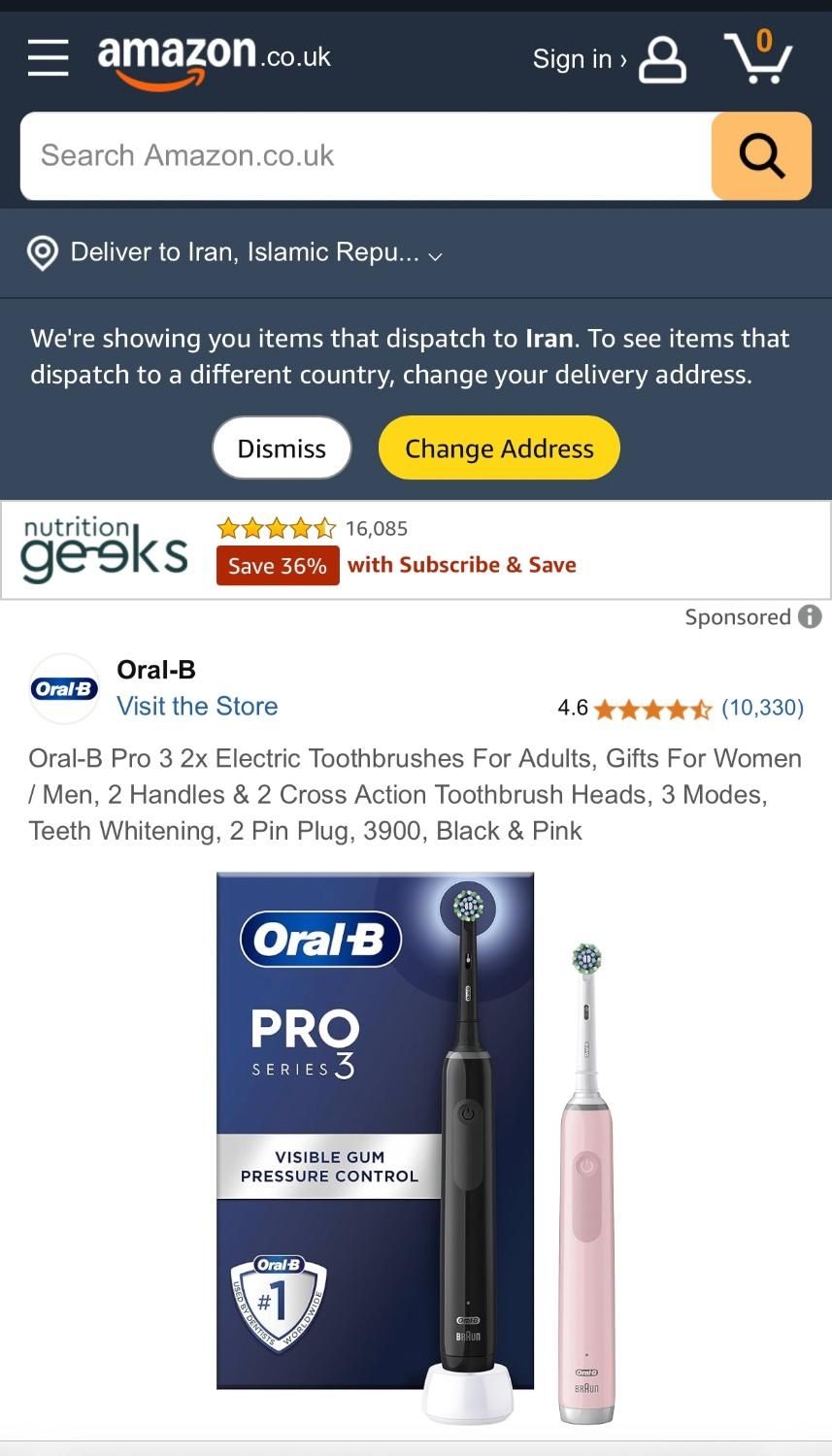 مسواک برقی اورال بی 2تایی PRO SERIES-3900خریدآلمان|آرایشی، بهداشتی، درمانی|تهران, باغ فردوس|دیوار