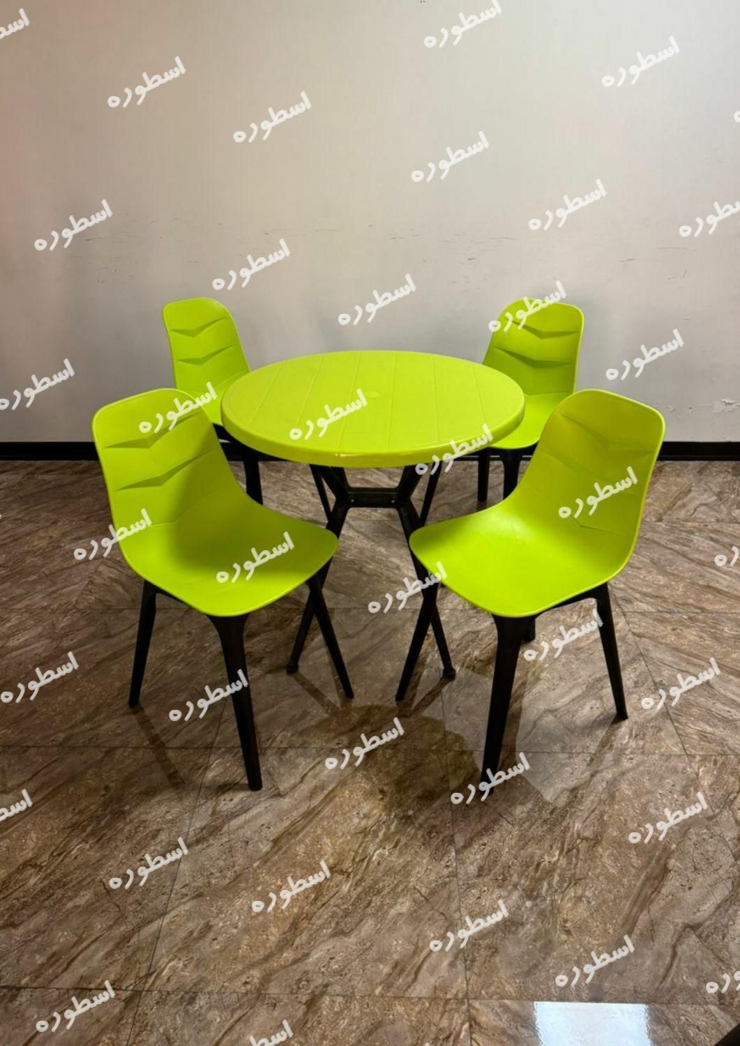 میز و صندلی غذاخوری/میز ثابت شطرنجی/صندلی السا|میز و صندلی غذاخوری|رشت, سعدی (تختی)|دیوار