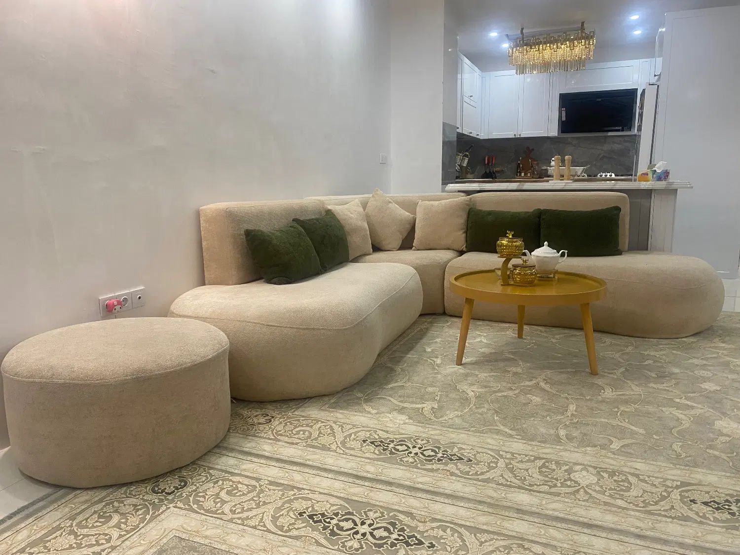 مبل مینی مال ۷ نفره|مبلمان خانگی و میز عسلی|تهران, تهرانسر غربی|دیوار