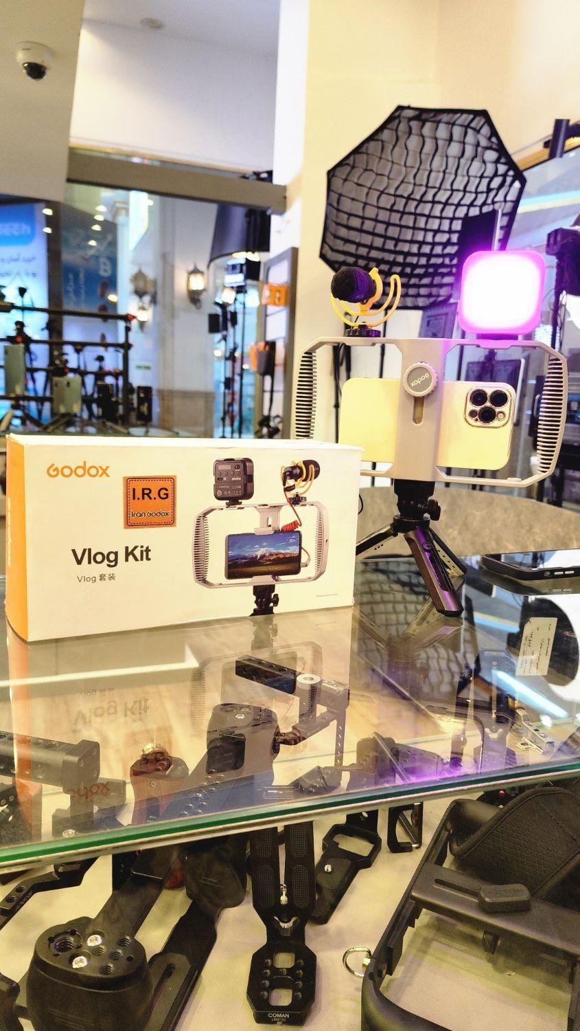 کیت تولید محتوا با موبایل گودکس godox vlogging kit|دوربین عکاسی و فیلم‌برداری|تهران, فردوسی|دیوار
