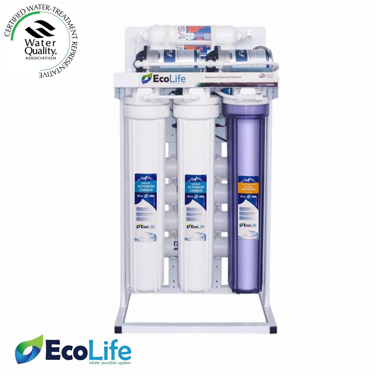 دستگاه تصفیه آب نیمه صنعتی 400گالن اکولایف|آب‌سردکن و تصفیه آب|ساری, |دیوار