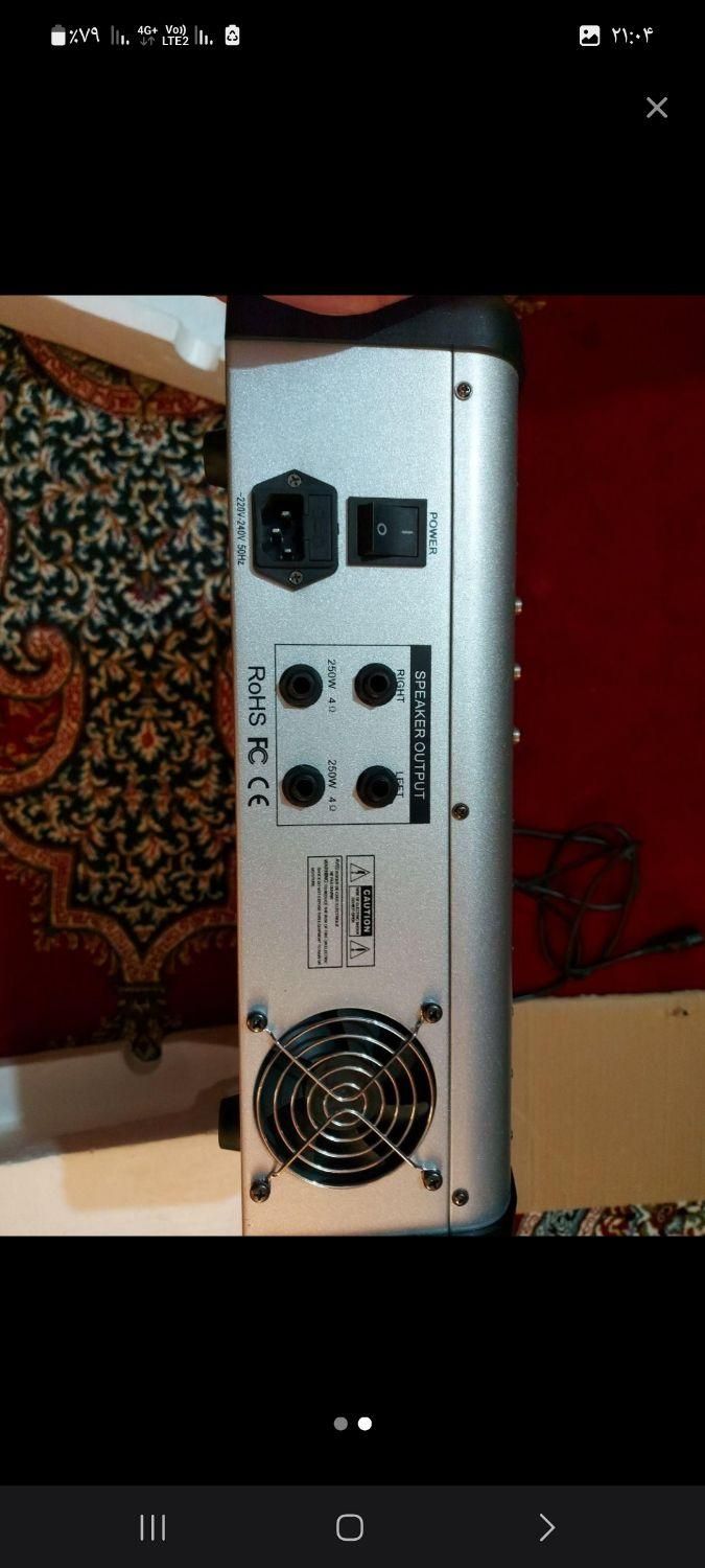 پاورمیکسر پیانو|پیانو، کیبورد، آکاردئون|زاهدان, |دیوار