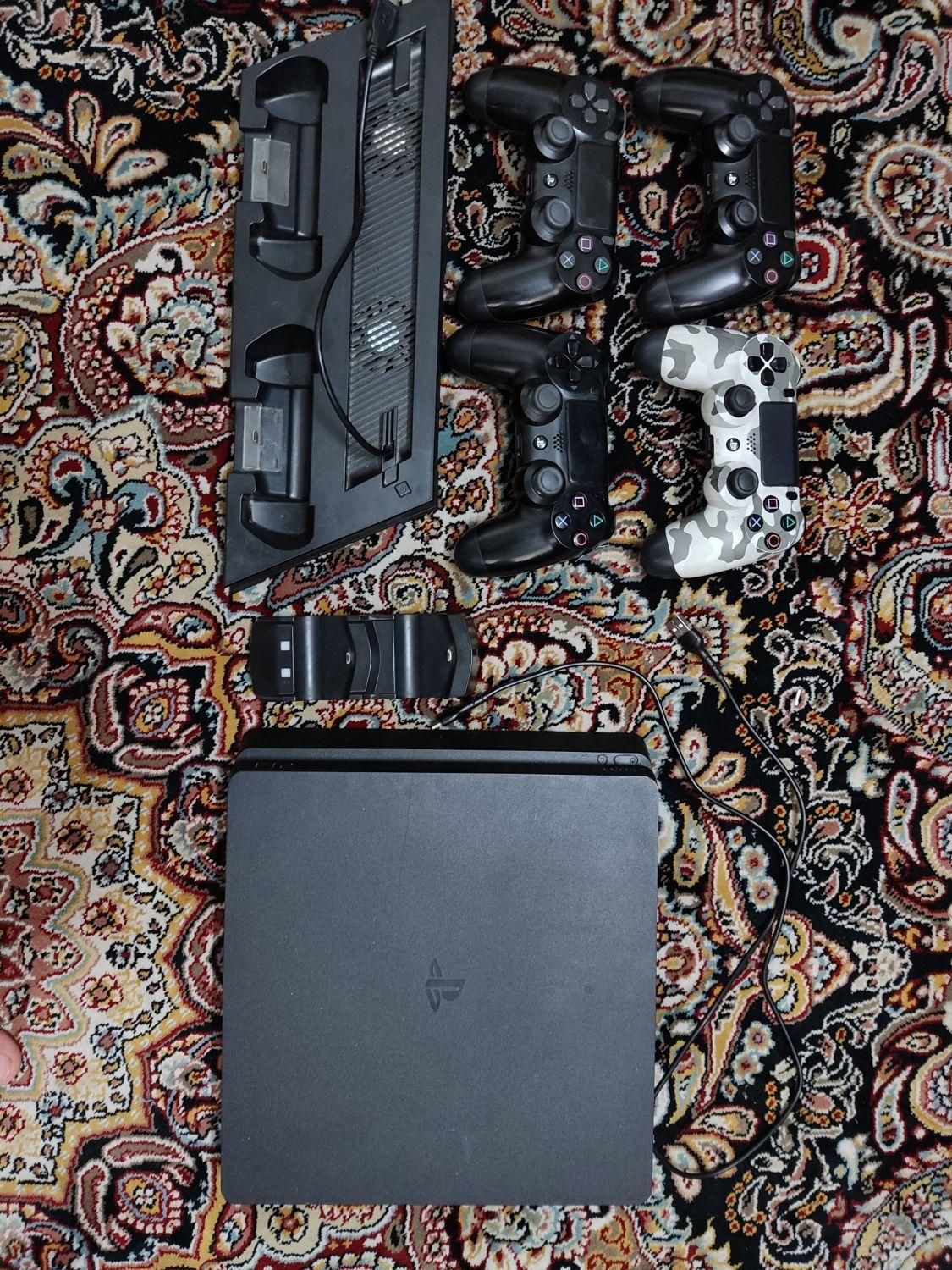 PS4 slim پی اس فور اسلیم پلی استیشن 4 کنسول بازی|کنسول، بازی ویدئویی و آنلاین|تهران, شهرک ابوذر|دیوار