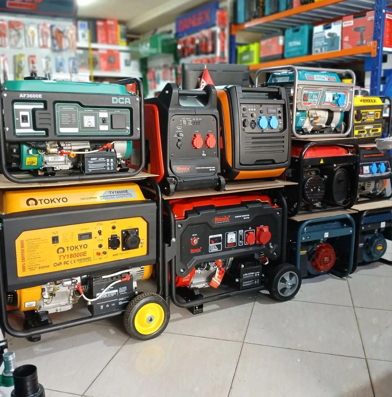 موتور برق 3500 وات 3.5 کیلووات ژنراتور برق ویوارکس|ماشین‌آلات صنعتی|قدس, شهر‌قدس|دیوار