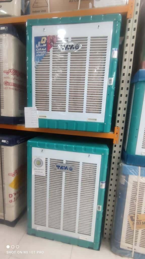کولرابی برفاب فلزی موتور مس 7500|کولر آبی|مشهد, گاز|دیوار