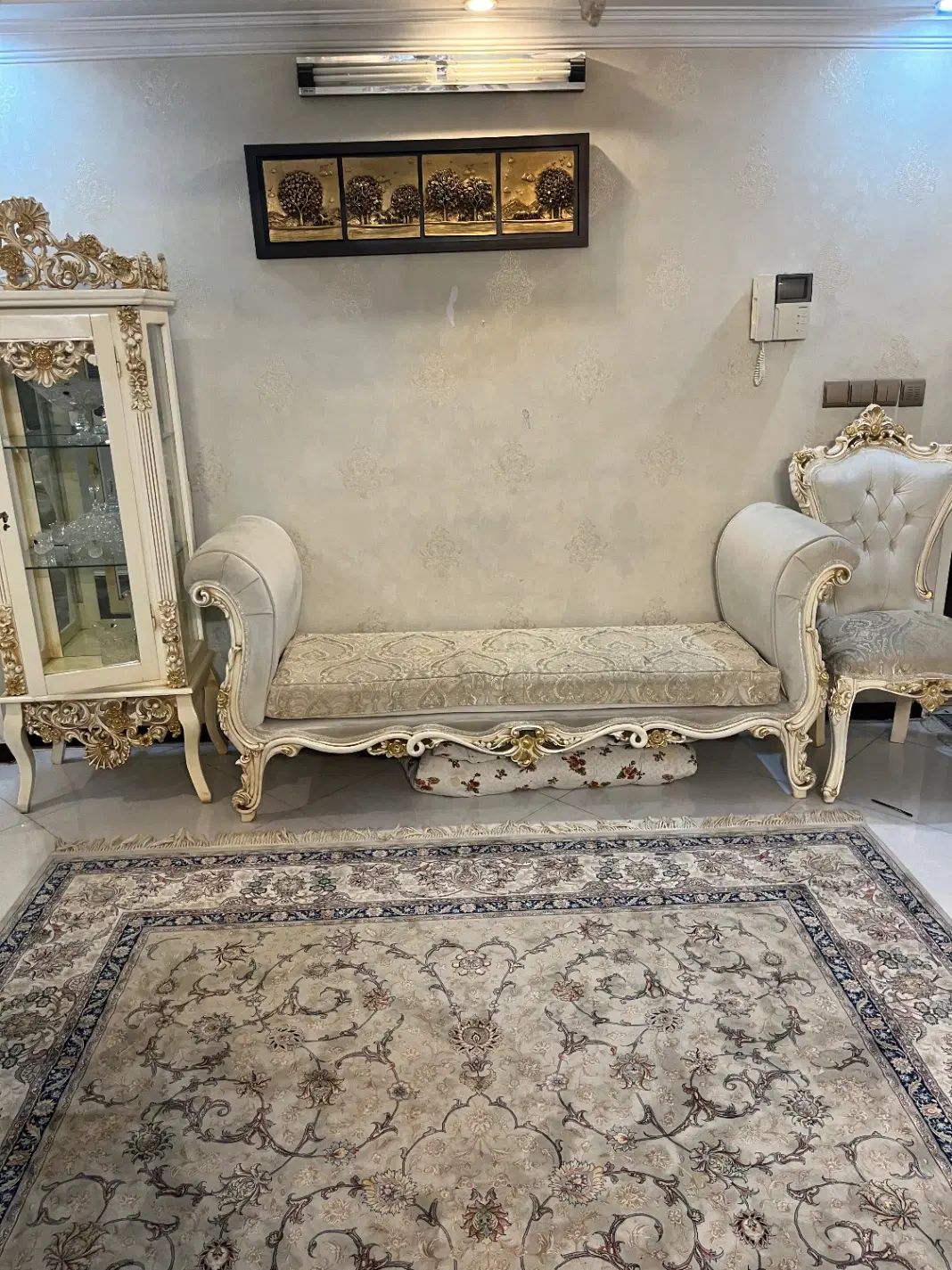 مبل استیل نه نفره ناهار خوری ۶ نفره، دکوری|مبلمان خانگی و میز عسلی|تهران, کوثر|دیوار