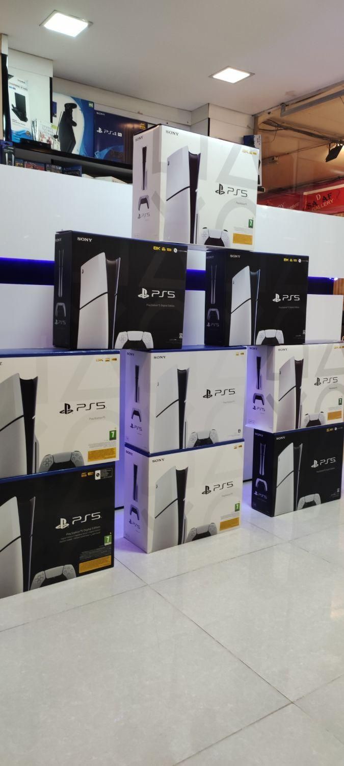 کنسولps5 slim دیجیتال و استاندارد با گارانتی|کنسول، بازی ویدئویی و آنلاین|اصفهان, آبشار|دیوار