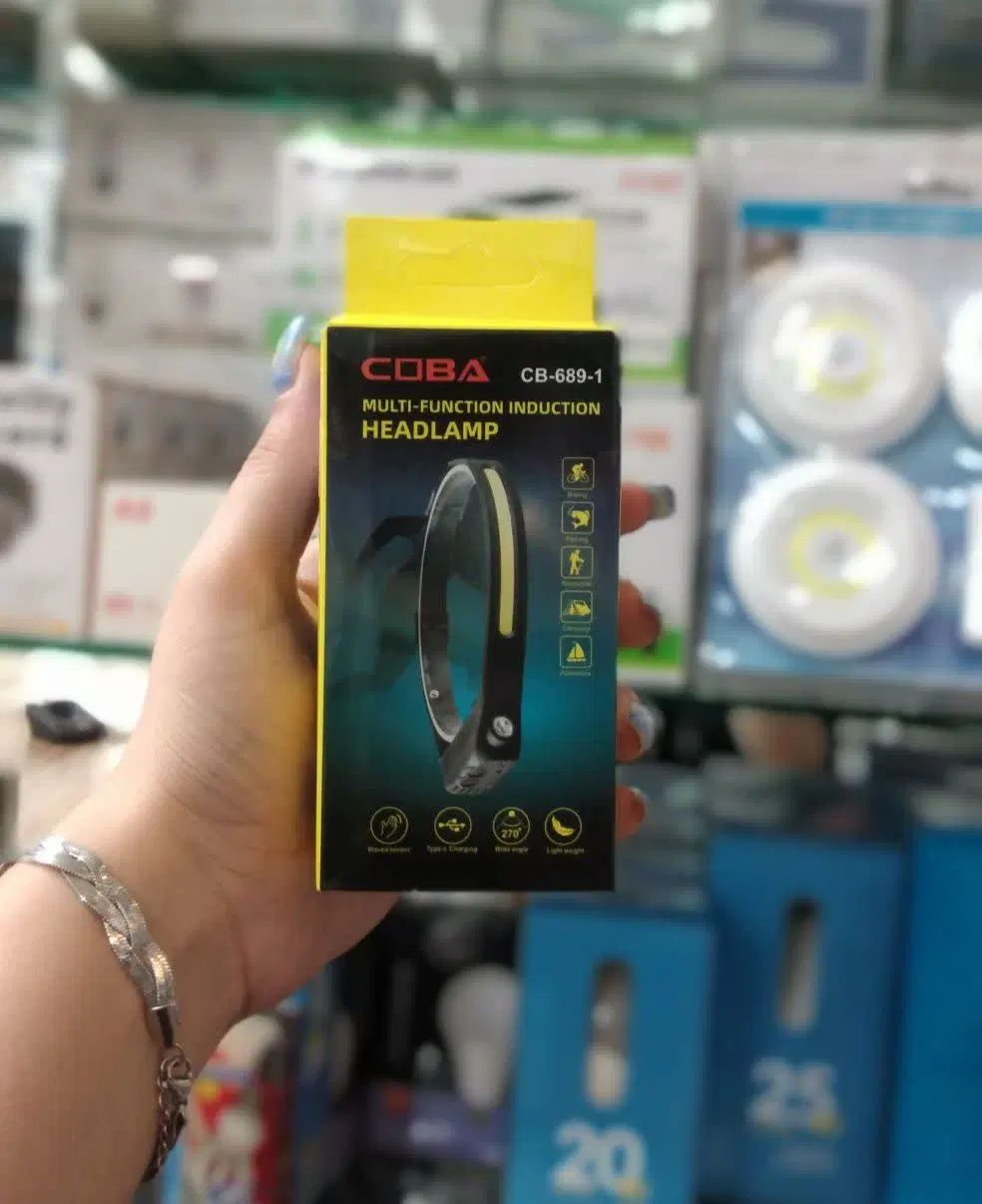 چراغ پیشانی هدلایت نواری تک خط کوبا مدل CB 6891|کوهنوردی و کمپینگ|کرج, حصارک پایین|دیوار