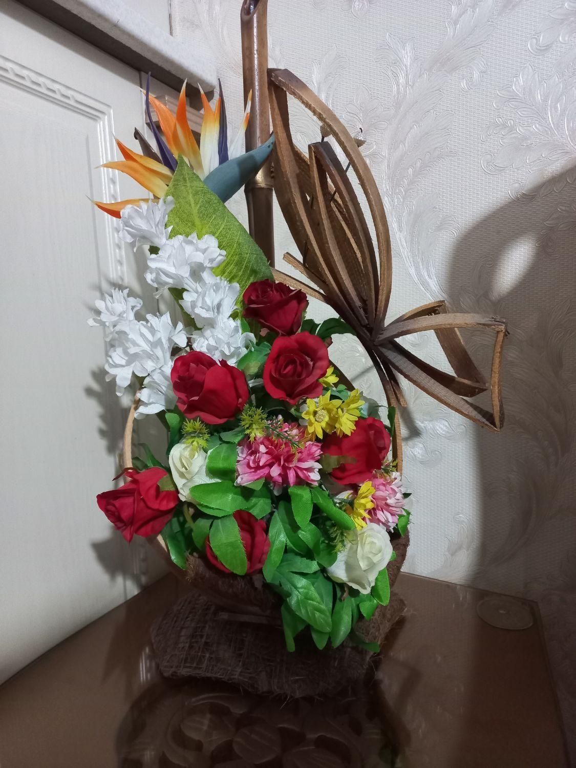 گل زیبا|گل مصنوعی|قرچک, |دیوار