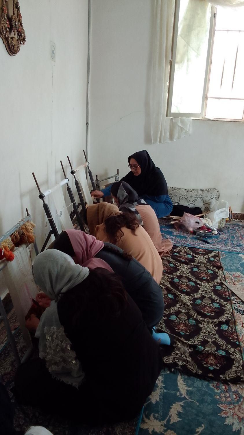 گلیم بافی تابلو فرش|گلیم، جاجیم، گبه|شیروان (خراسان), |دیوار