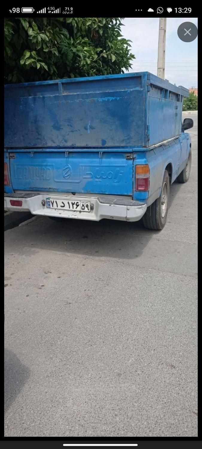 وانت تلفنی بار نیسان باربری کرایه مناسب|خدمات حمل و نقل|گرگان, |دیوار