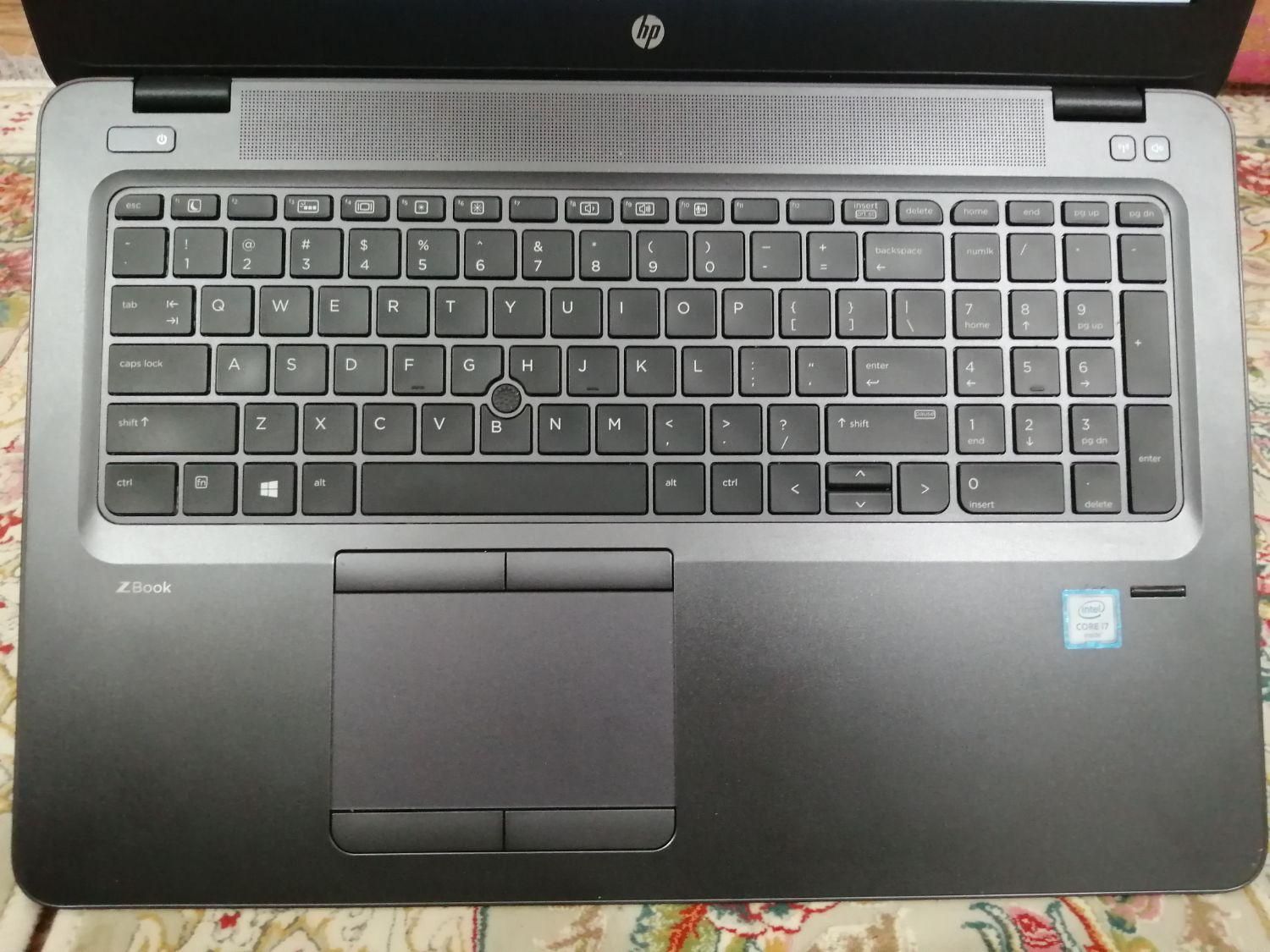 لپتاپ مهندسی hp Zbook G3 core i7 رم16 وssd512|رایانه همراه|سراوان, |دیوار
