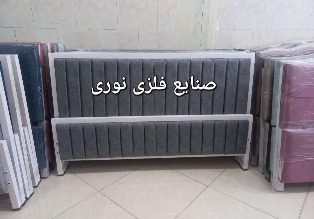 تخت دونفره مدل هاشور(صنایع فلزی نوری)|تخت و سرویس خواب|مشهد, خواجه ربیع|دیوار