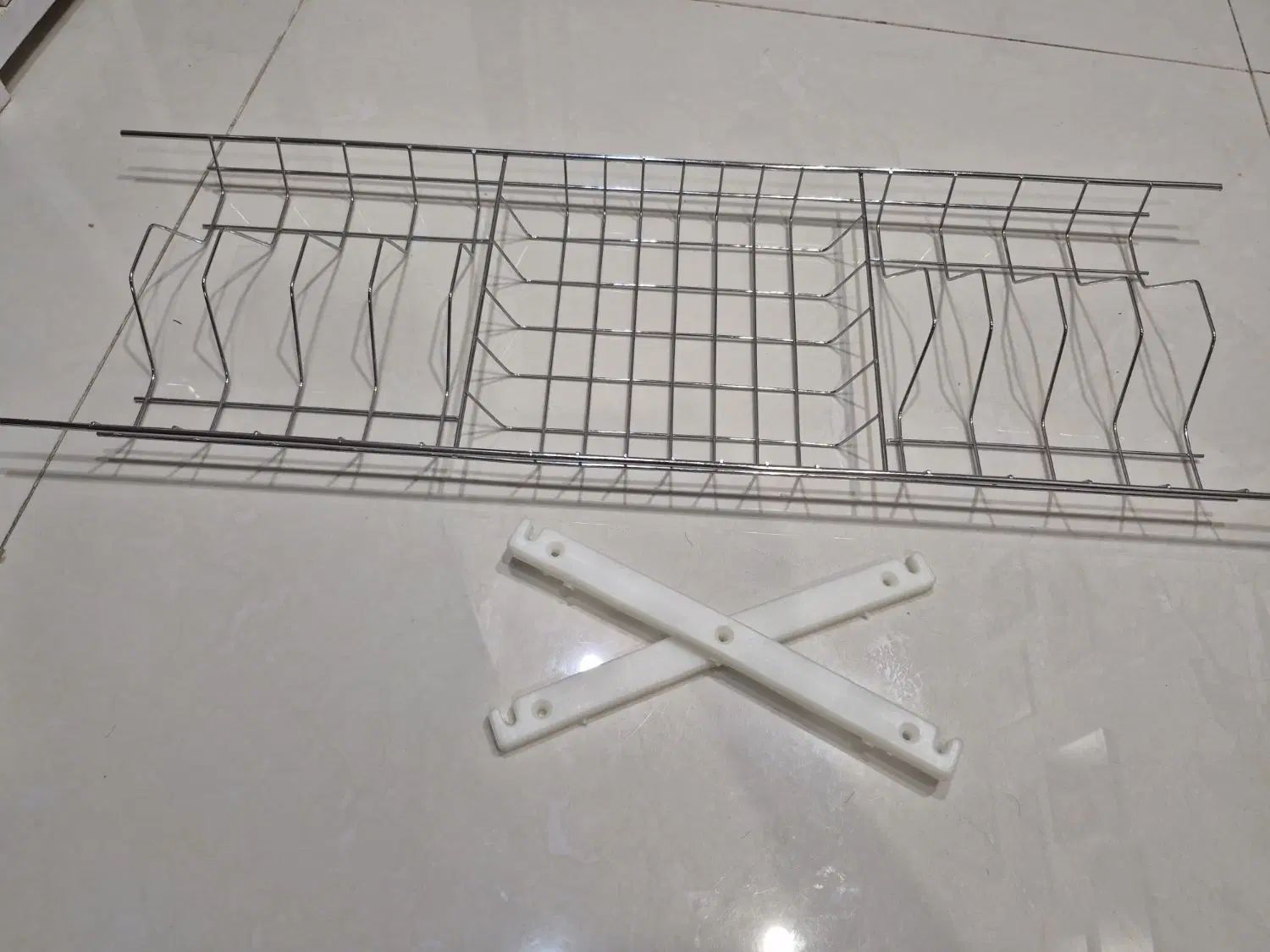 آبچکان استیل بالای سینک نو|آب‌چکان و نظم‌دهنده ظروف|کرج, فاز ۳ گوهردشت|دیوار
