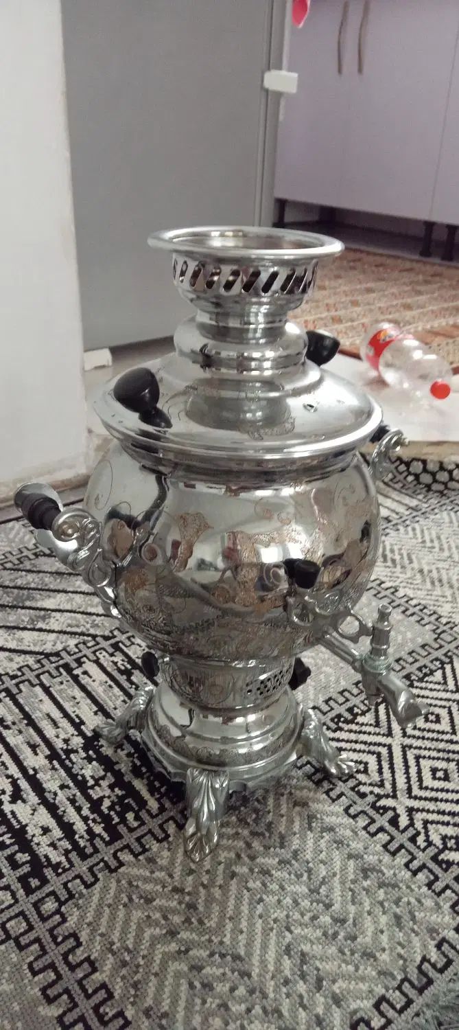 سماور گازی برنجی|سماور، چای‌ساز، قهوه‌ساز|تهران, خاوران|دیوار